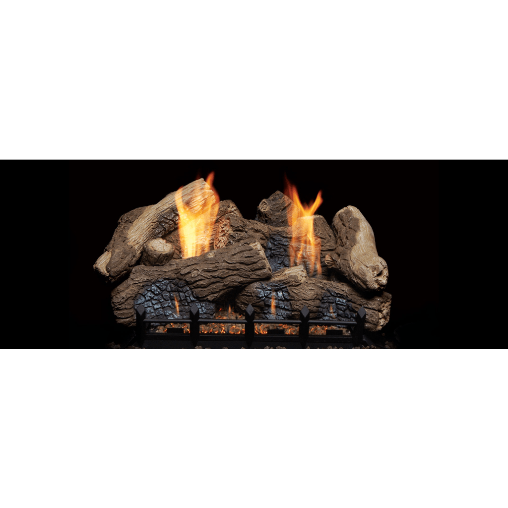 Monessen - 30" Berkley Oak Ceramic Fiber Gas Log Set (Logs Only)