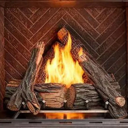 Majestic Cottagewood 36-Inch Outdoor Wood Burning Fireplace