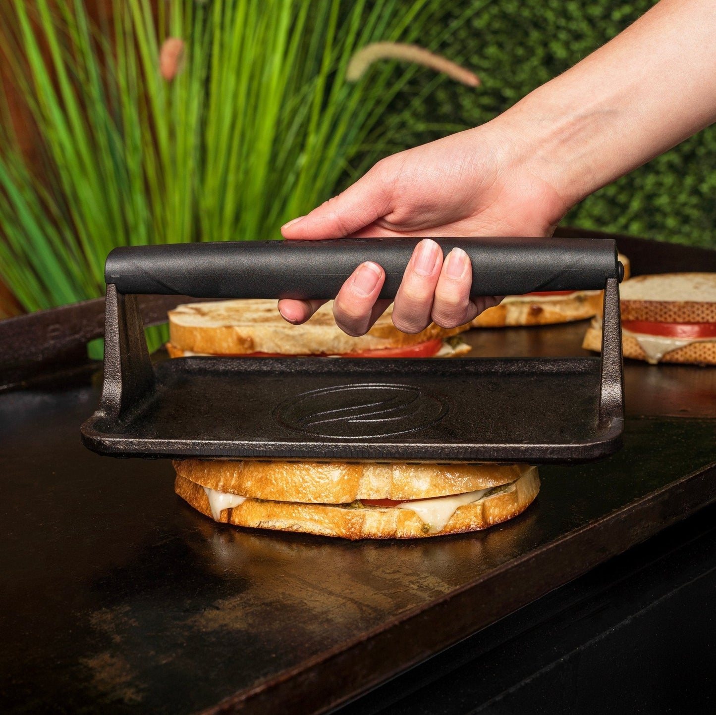 Blackstone Medium Cast Iron Griddle Press