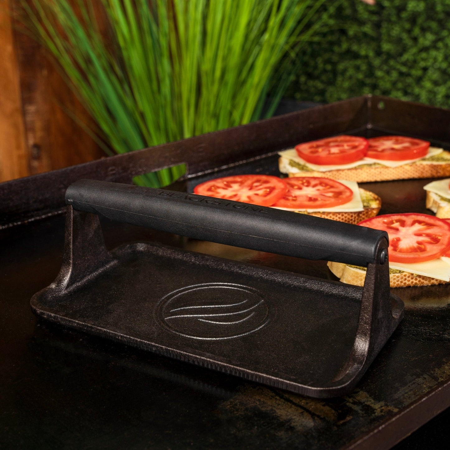 Blackstone Medium Cast Iron Griddle Press