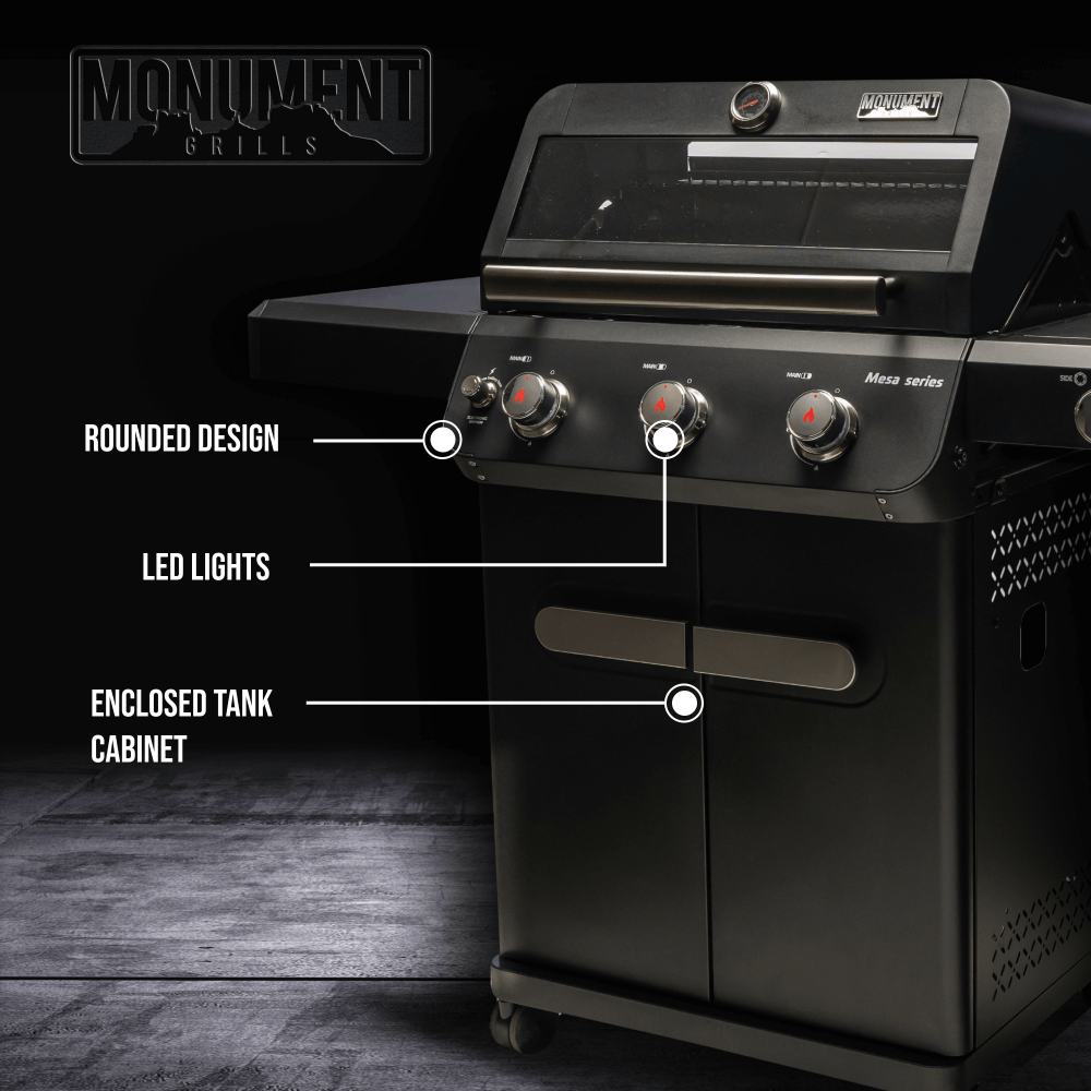 Monument Mesa 325 | Black Propane Gas Grill