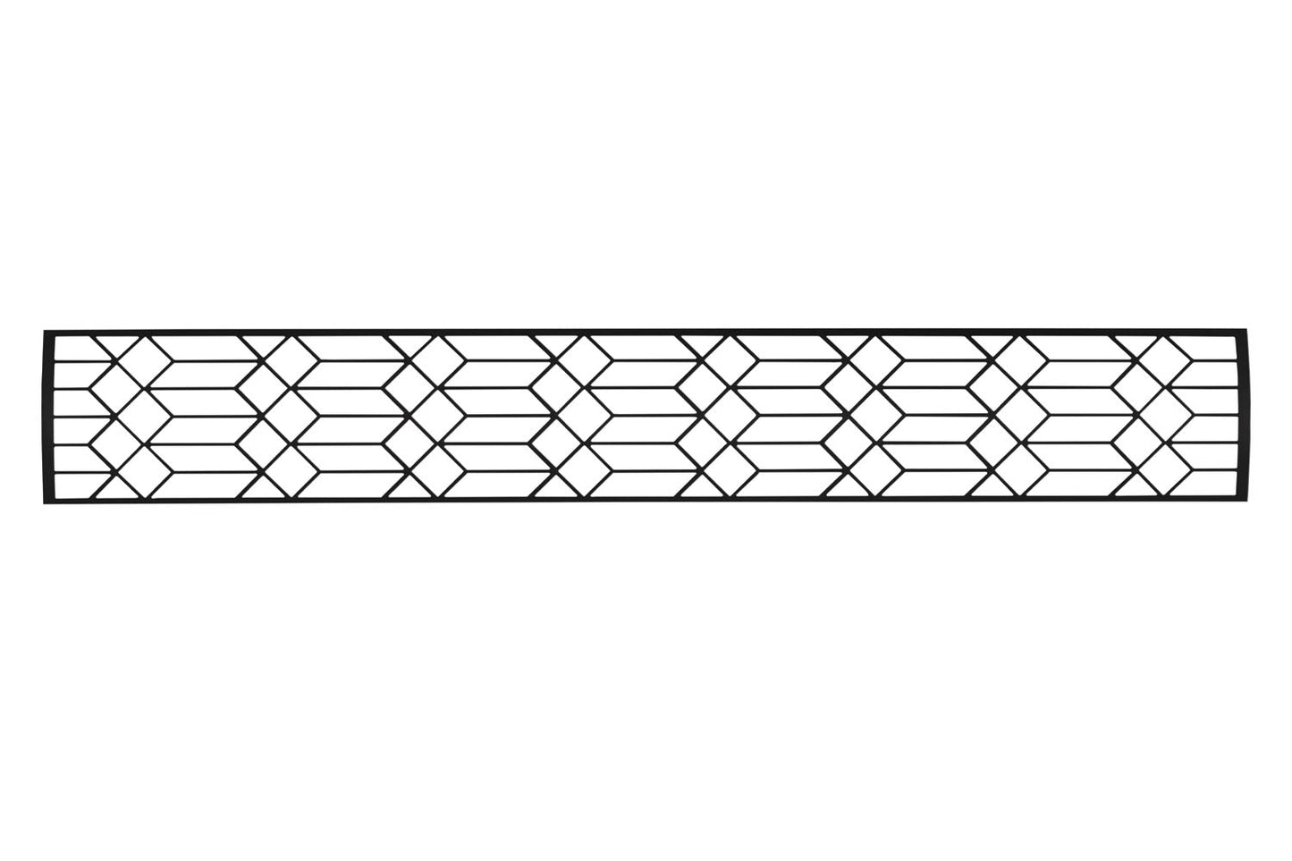 Infratech Motif Craftsman Fascia Kit for Double Element Heater | Black