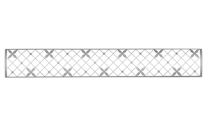 Infratech Motif Traditional Fascia Kit for Single Element Heater | Stainless Steel