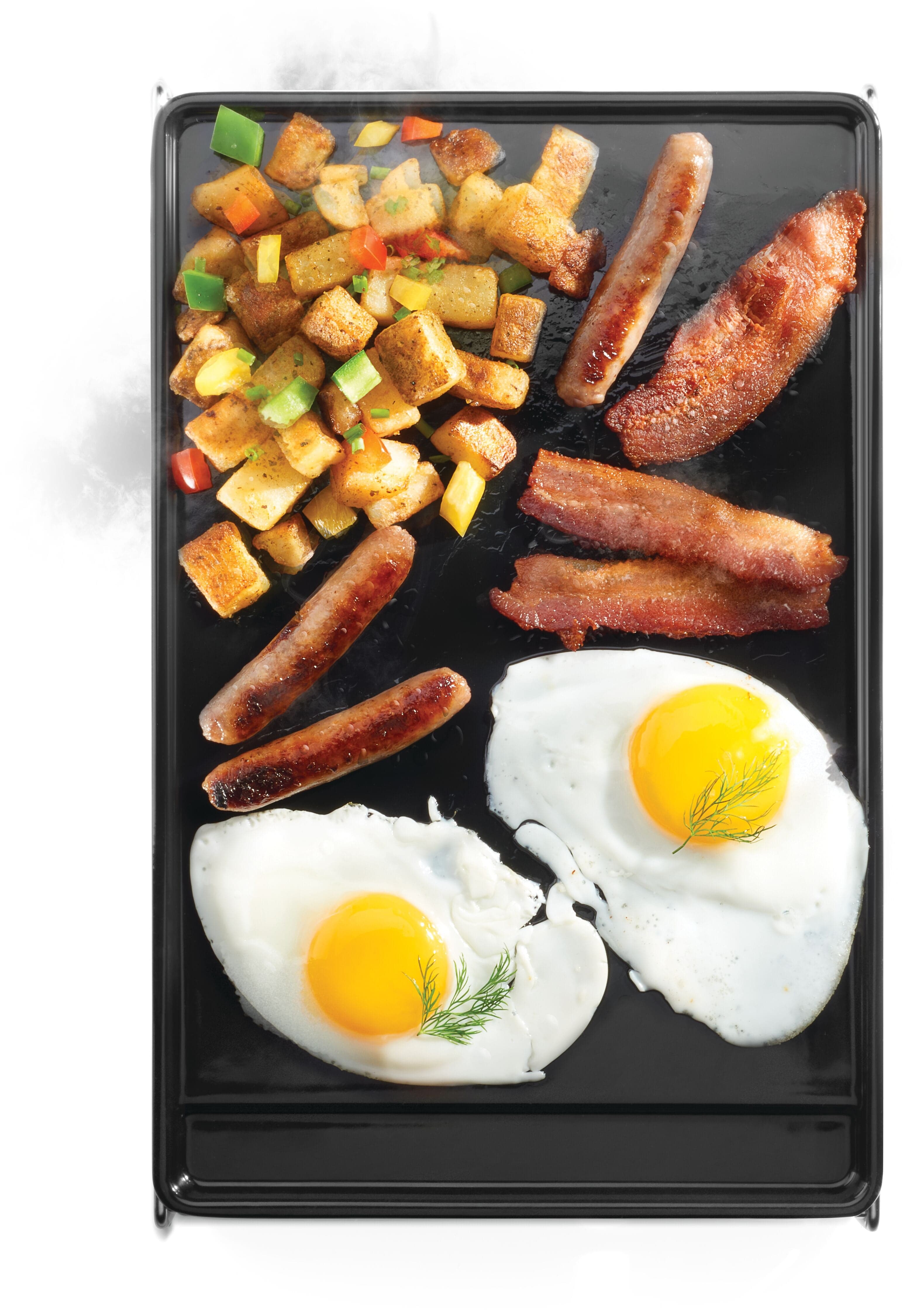 Napoleon Large Cast Iron Griddle for Sizzle Zone - 56082 Fits in Rogue SE, PRO, and all Prestige Grills