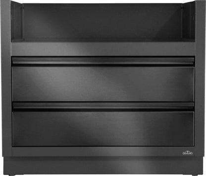 Napoleon OASIS Under Grill Cabinet, Matte Black (PRO665) - IM-UGC665-MK-1