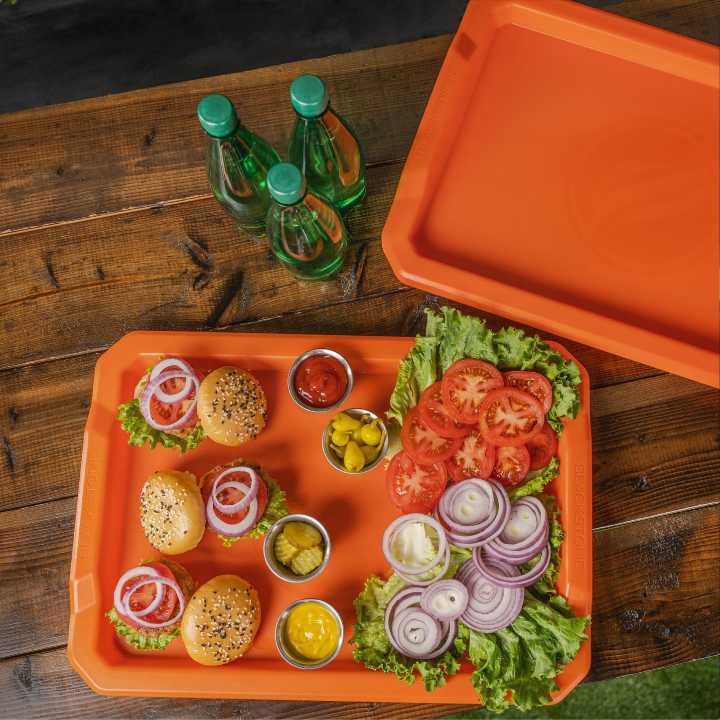 Blackstone Orange Serving Tray 4 Pack