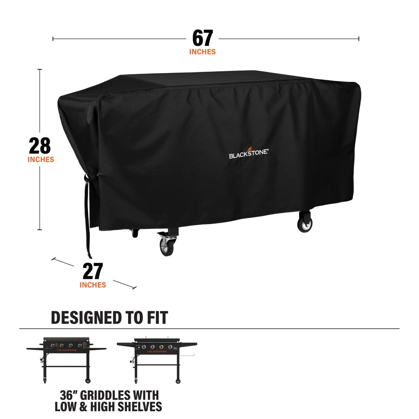 Blackstone 36" Griddle W/ Hardcover Soft Cover - 5484