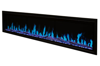 Modern Flames Orion Slim 60" Heliovision Virtual Recessed / Wall Mount Electric Fireplace