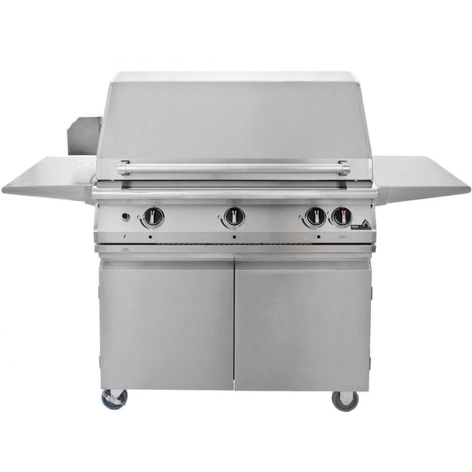 PGS Legacy Pacifica 39” Freestanding Gas Grill with Timer & Rotisserie