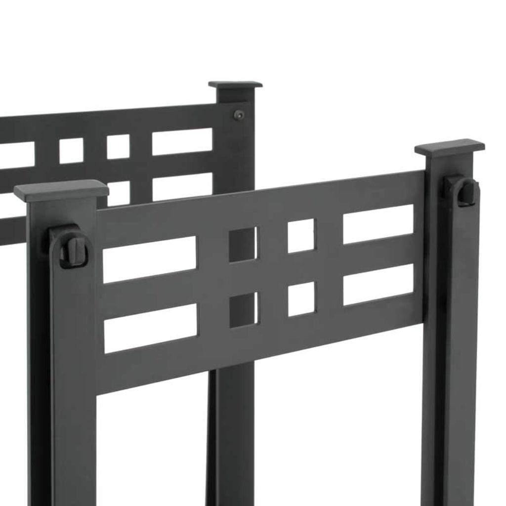 Pilgrim - 14" Matte Black Portfolio Hearth Center