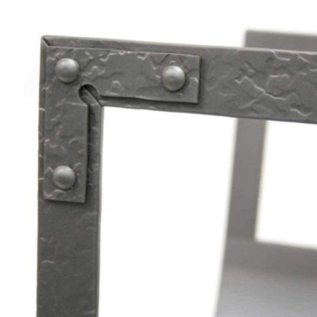 Pilgrim - 15" Natural Iron Forged Iron Wood Holder