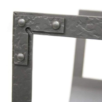 Pilgrim - 15" Natural Iron Forged Iron Wood Holder