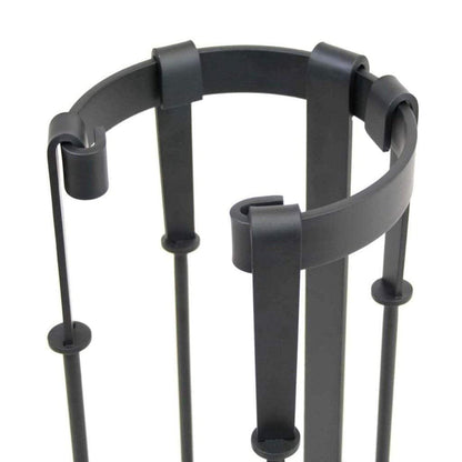 Pilgrim - 22" 4-Piece Black Mid Century Tool Set