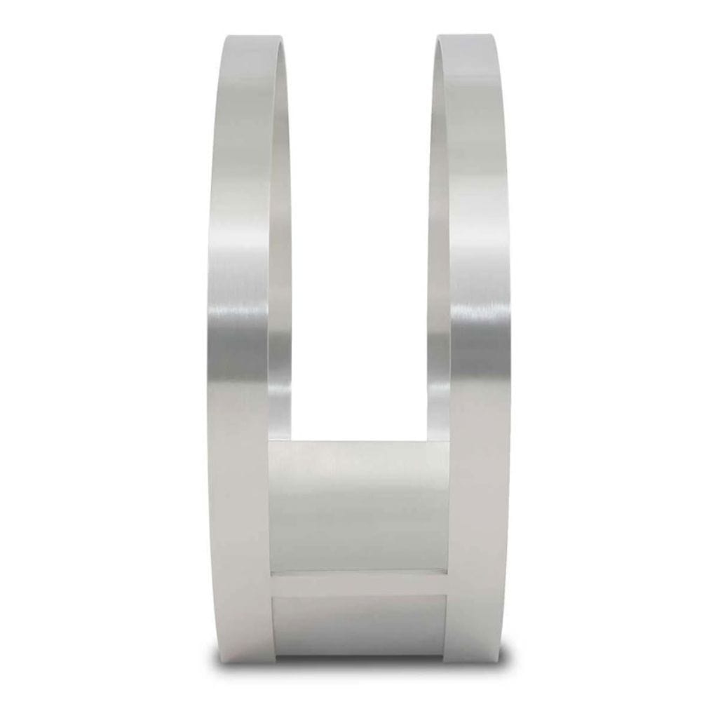 Pilgrim - 24" Stainless Steel Modern Wood Holder