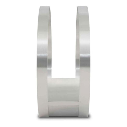 Pilgrim - 24" Stainless Steel Modern Wood Holder