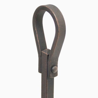 Pilgrim - 30" 4-Piece Distressed Bronze Iron Weave Tool Set