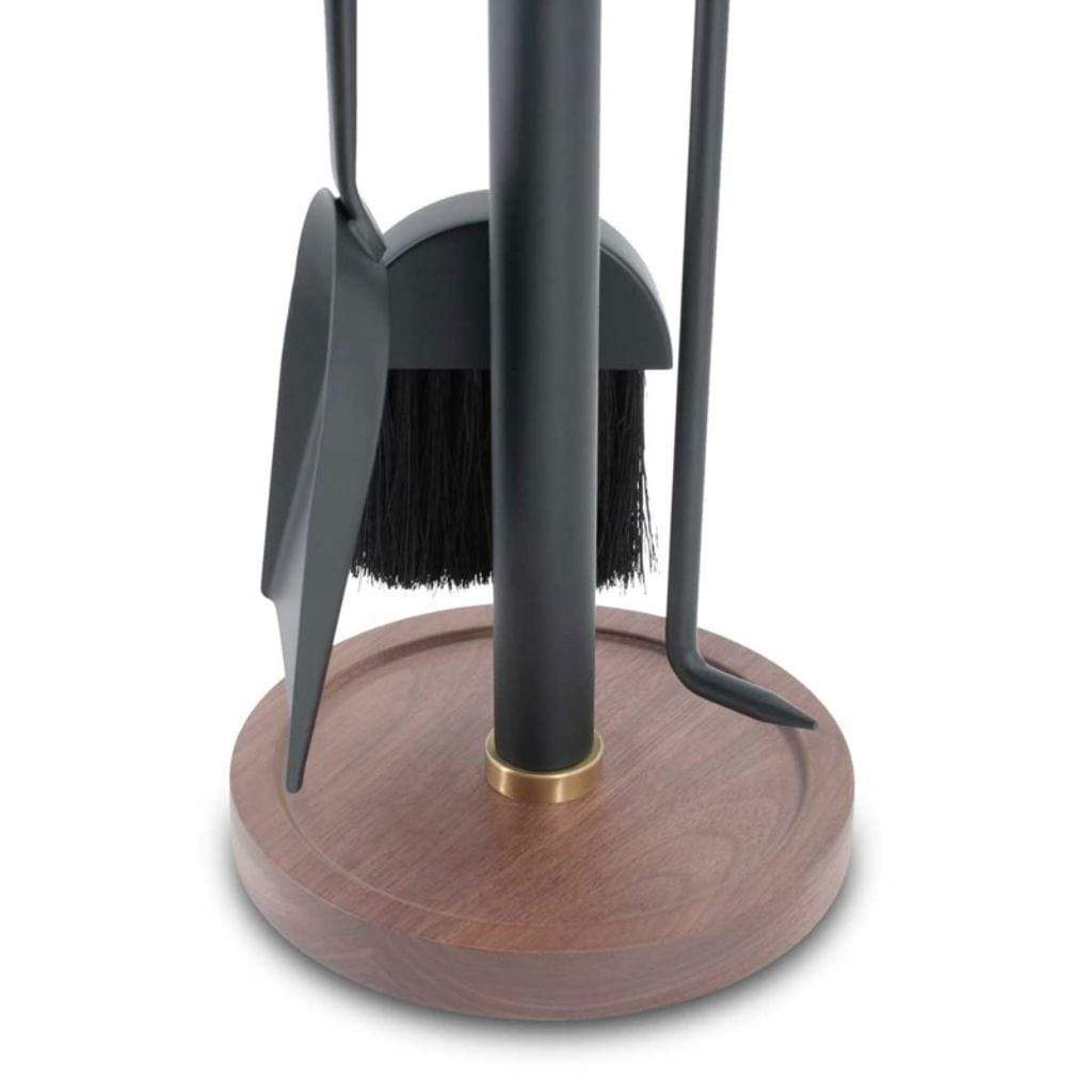 Pilgrim - 34" 4-Piece New Haven Walnut Handle Tool Set Brass