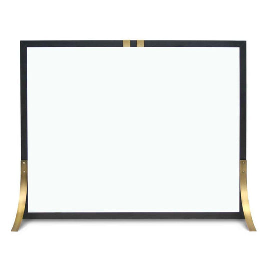 Pilgrim - 39" Black Valiant Single Panel Glass