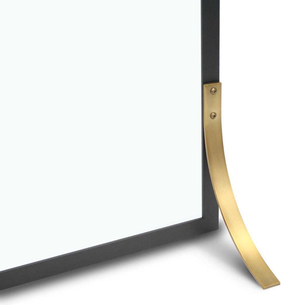 Pilgrim - 39" Black Valiant Single Panel Glass