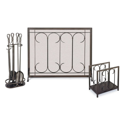 Pilgrim - 39" Burnished Black Iron Gate