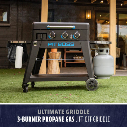 Pit Boss 3-Burner Ultimate Lift-Off Griddle