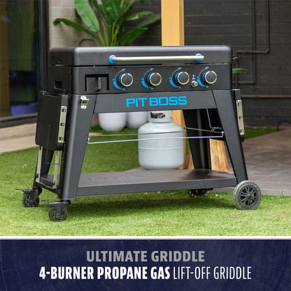 Pit Boss 4-Burner Ultimate Lift-Off Griddle