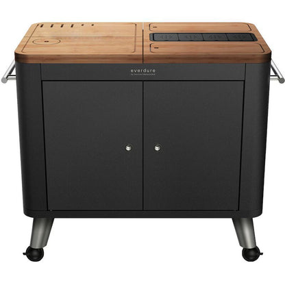 Everdure Indoor/Outdoor 40-Inch Mobile Prep Kitchen - HBPKB/HBPK