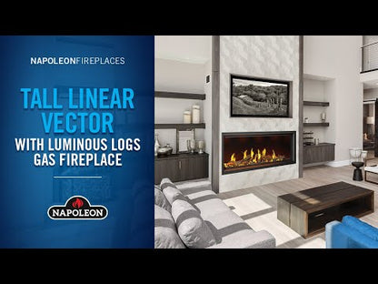 Napoleon Tall Vector 50" Linear Direct Vent Gas Fireplace | TLV50N