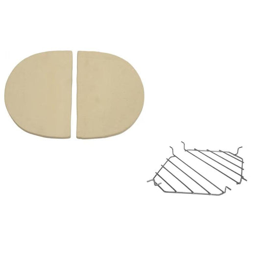 Primo Ceramic Heat Deflector Kit For Primo Oval Large 300 Kamado