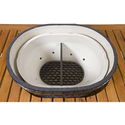 Primo Firebox Divider For Primo Oval XXL 500 Grill - PG00371