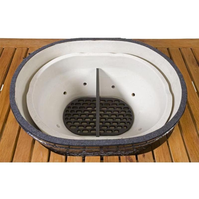 Primo Firebox Divider For Primo Oval Junior 200 Grill - PG00314