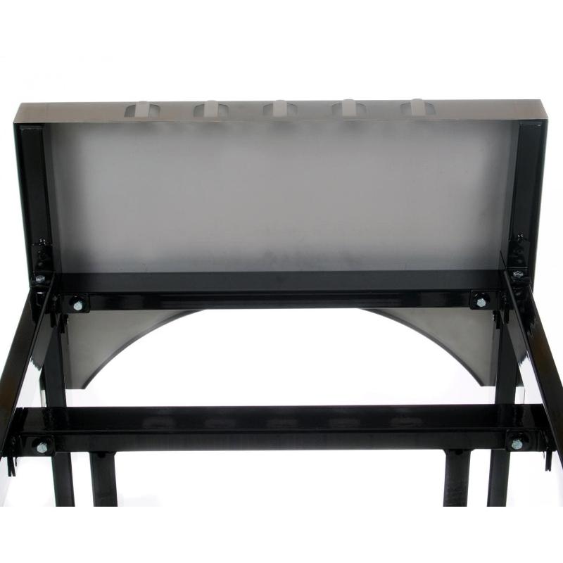 Primo Steel Cart With Stainless Steel Side Tables For Oval Junior - PG00320