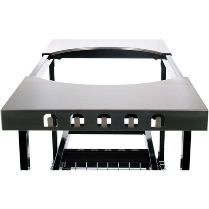 Primo Steel Cart With Stainless Steel Side Tables For Oval Junior - PG00320