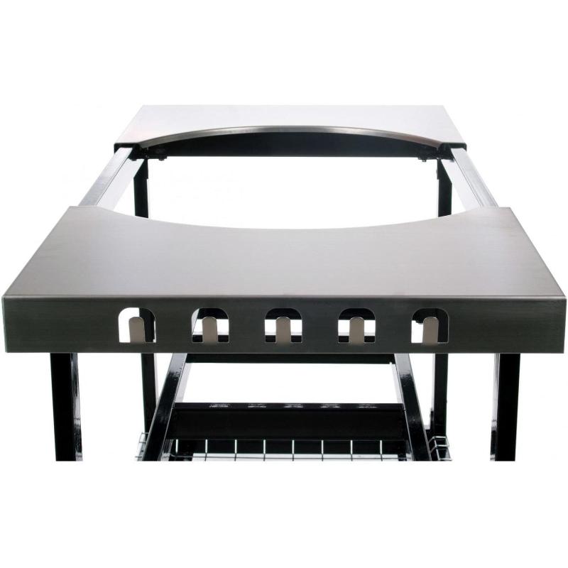 Primo Steel Cart With Stainless Steel Side Tables For Oval XL / Oval Large - PG00370