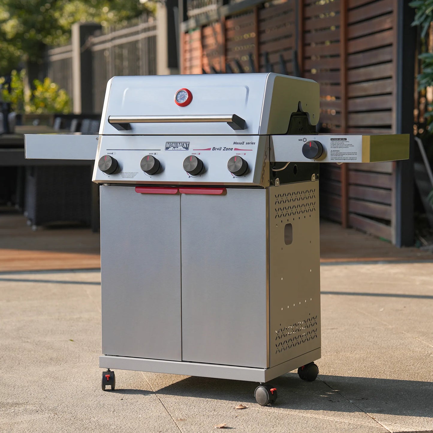 Monument Mesa II 415BZ | Stainless Steel Propane Gas Grill