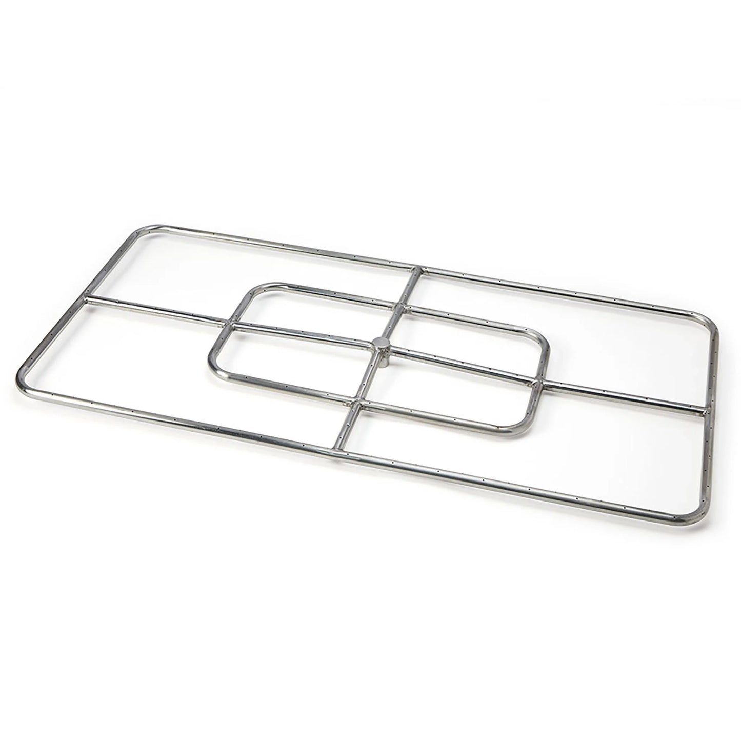 Rectangle Stainless Steel Fire Ring by HPC Fire