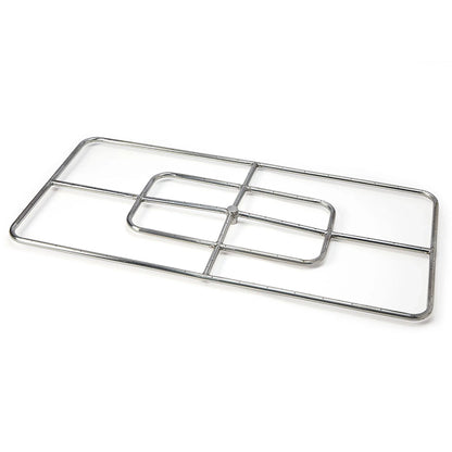 Rectangle Stainless Steel Fire Ring by HPC Fire