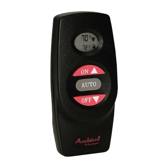 Monessen - Handheld Thermostatic LCD Remote