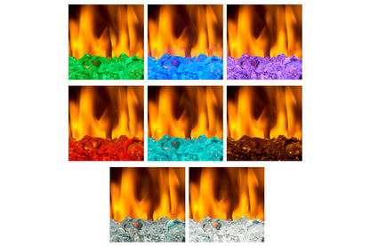 Dimplex Nova 33" Multi-Fire XHD Plug-in Electric Firebox - Acrylic Glass