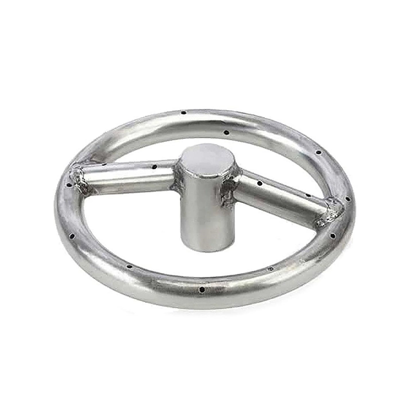 Round Stainless Steel Fire Ring by HPC Fire