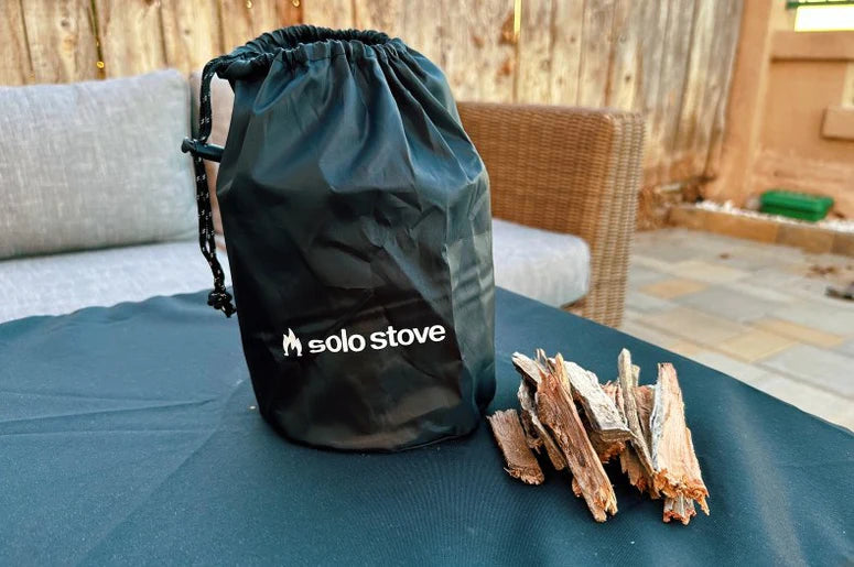 Solo Stove Tabletop Mesa Fire Pit Potable Carrying Bag - Lifestyle Image