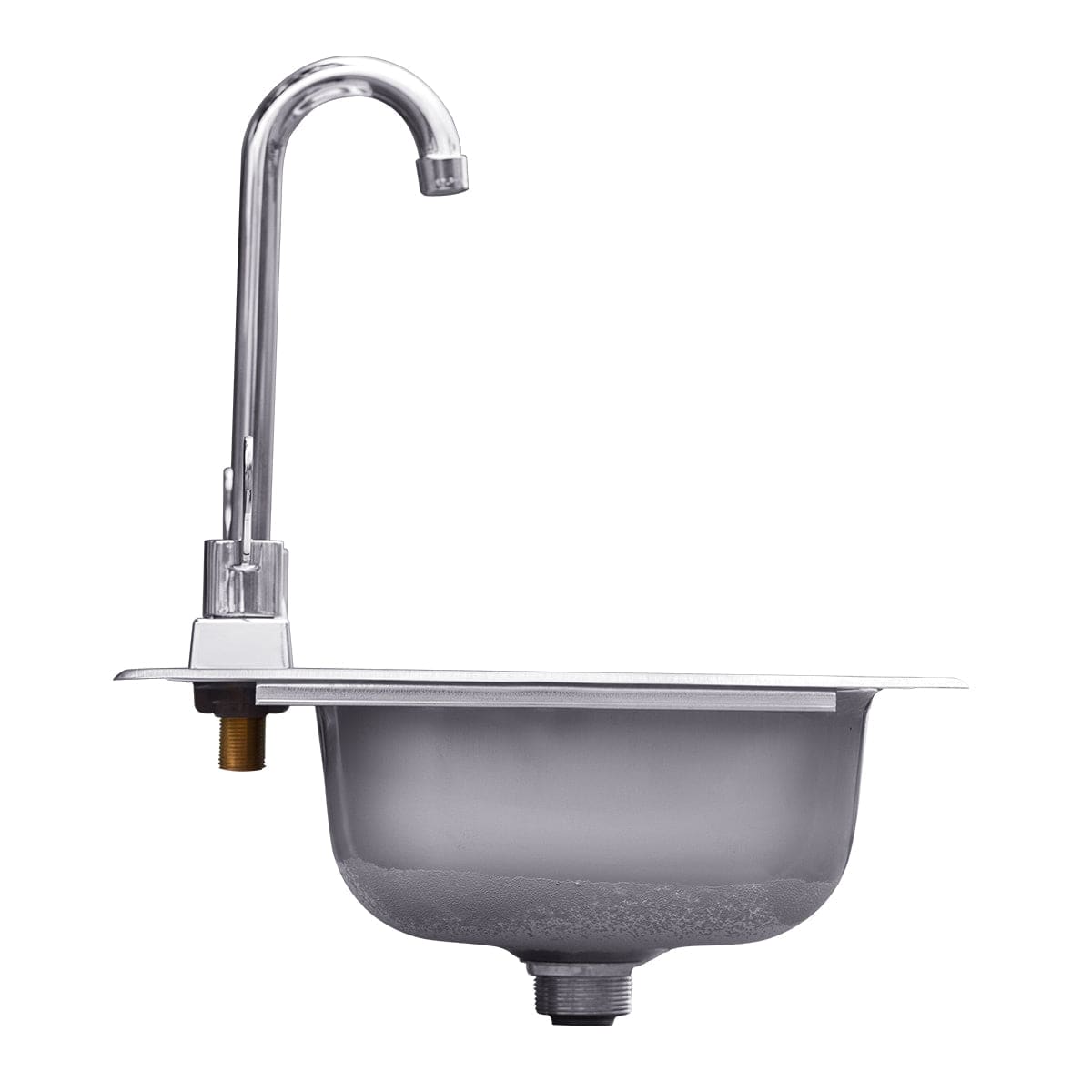 Summerset 15" Drop-in Outdoor Sink & Hot/Cold Faucet