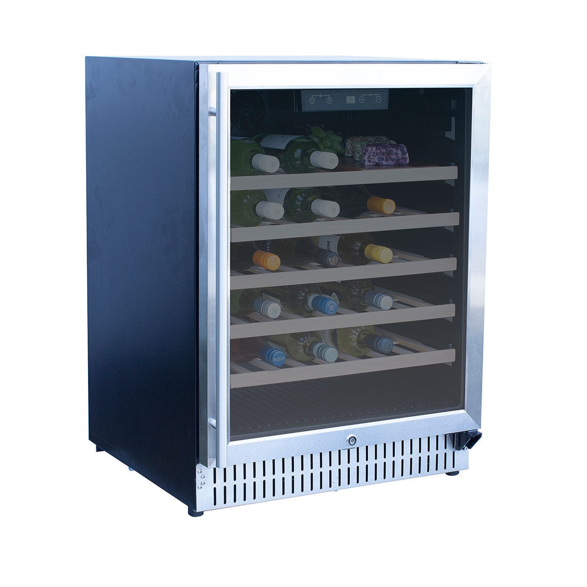 Summerset 24-Inch 5.3c Deluxe Outdoor Rated Wine Cooler - SSRFR-24W