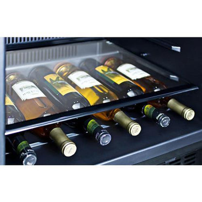 Summit - 24" Wide Outdoor All-Refrigerator | Outdoor Rated | Stainless Steel | [SPR627OS]