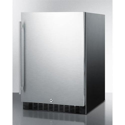 Summit - 24" Wide Outdoor All-Refrigerator | Outdoor Rated | Stainless Steel | [SPR627OS]