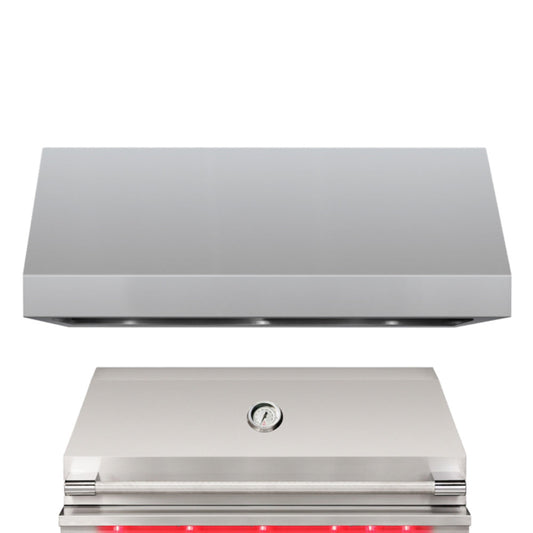 TrueFlame 72 Inch Outdoor Rated 2000 CFM Vent Hood