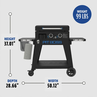Pit Boss 2-Burner Ultimate Lift-Off Griddle