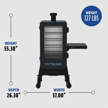 Pit Boss Navigator 3-Series Vertical Pellet Smoker - PBV3M