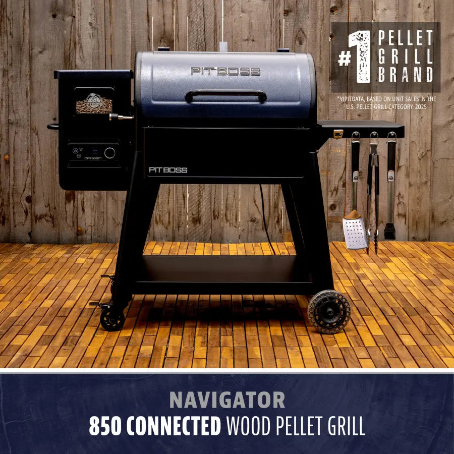 Pit Boss Navigator 850 Connected Pellet Grill - PB850M