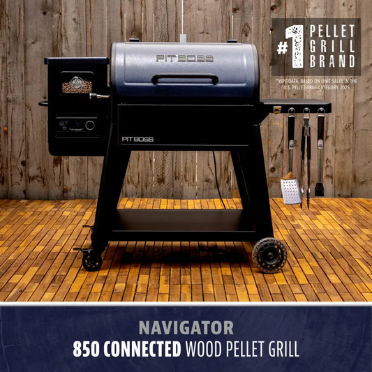 Pit Boss Navigator 850 Connected Pellet Grill - PB850M